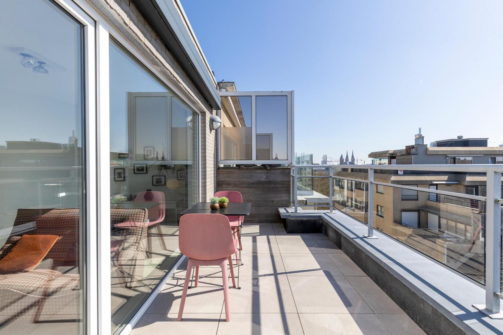 Penthouse Bij Leopoldpark Apartman Ostende Kültér fotó