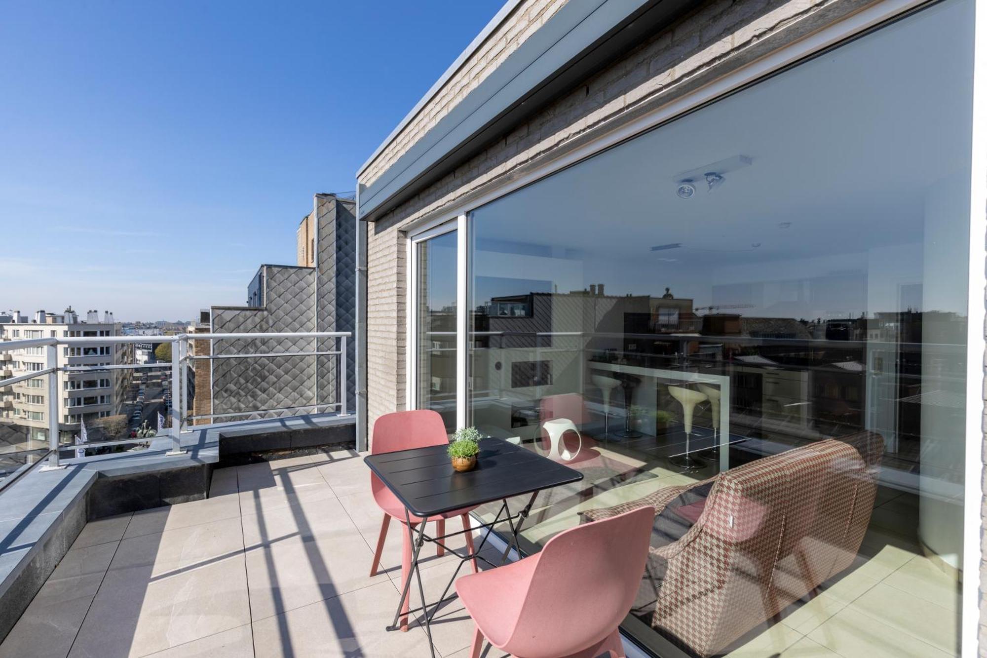 Penthouse Bij Leopoldpark Apartman Ostende Kültér fotó