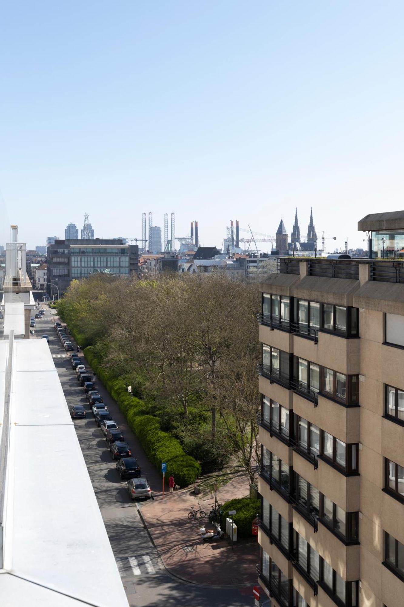 Penthouse Bij Leopoldpark Apartman Ostende Kültér fotó